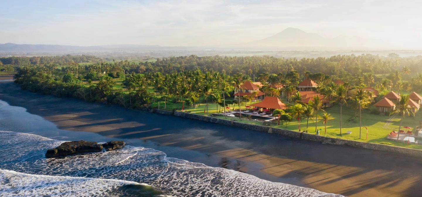 Drone view Amarta Retreat